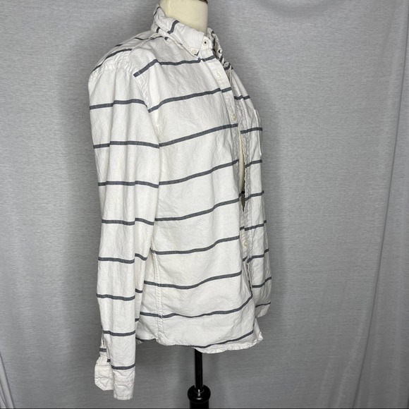 A25). Aeropostale NYC Men Button Down Shirt Long Sleeve - Picture 6 of 15